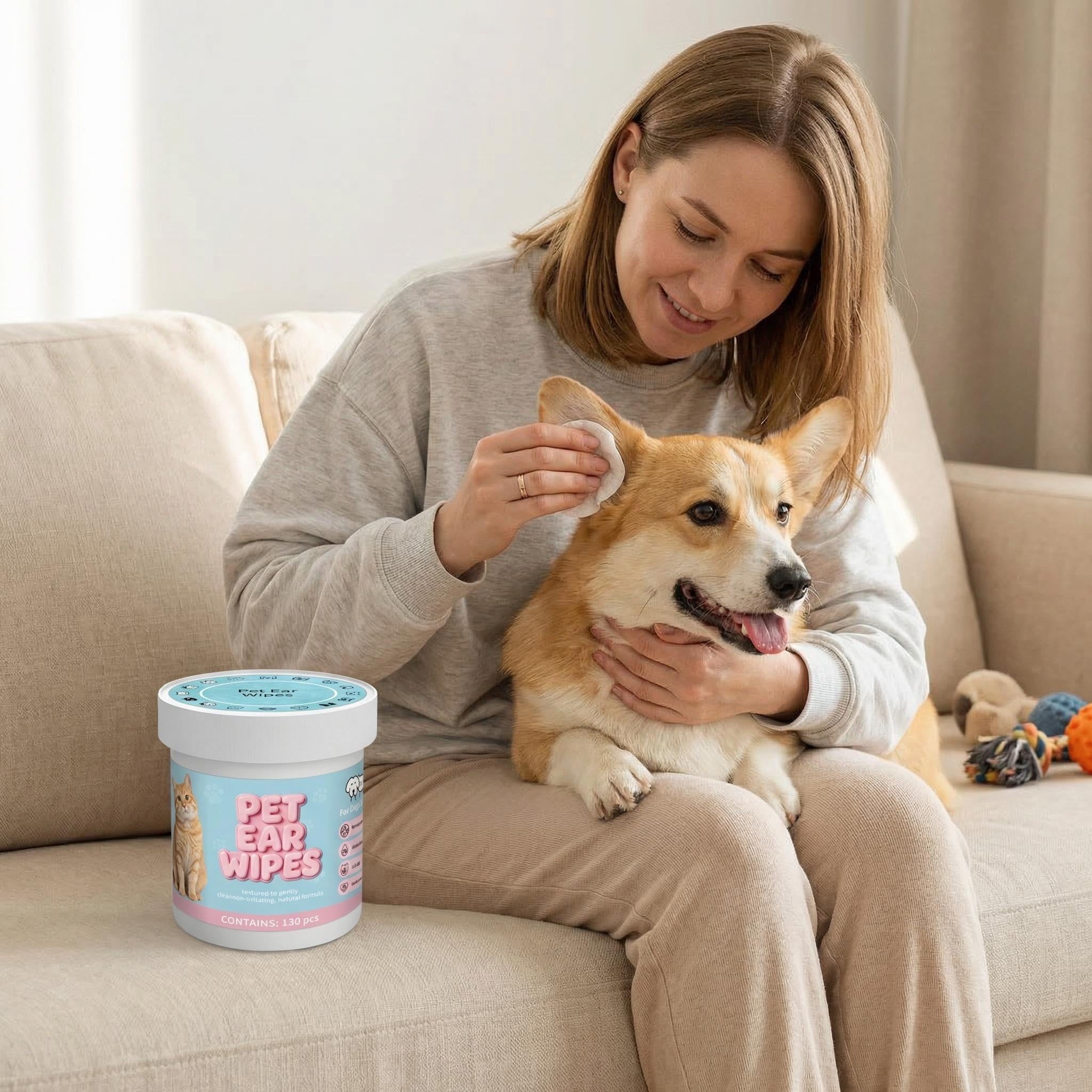 Pet Ear Cleaning Wipes