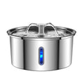 PETNEED Smart Stainless Steel Water Fountain 3.2L BPA-Free & Fresh Flow for Multi-Pet