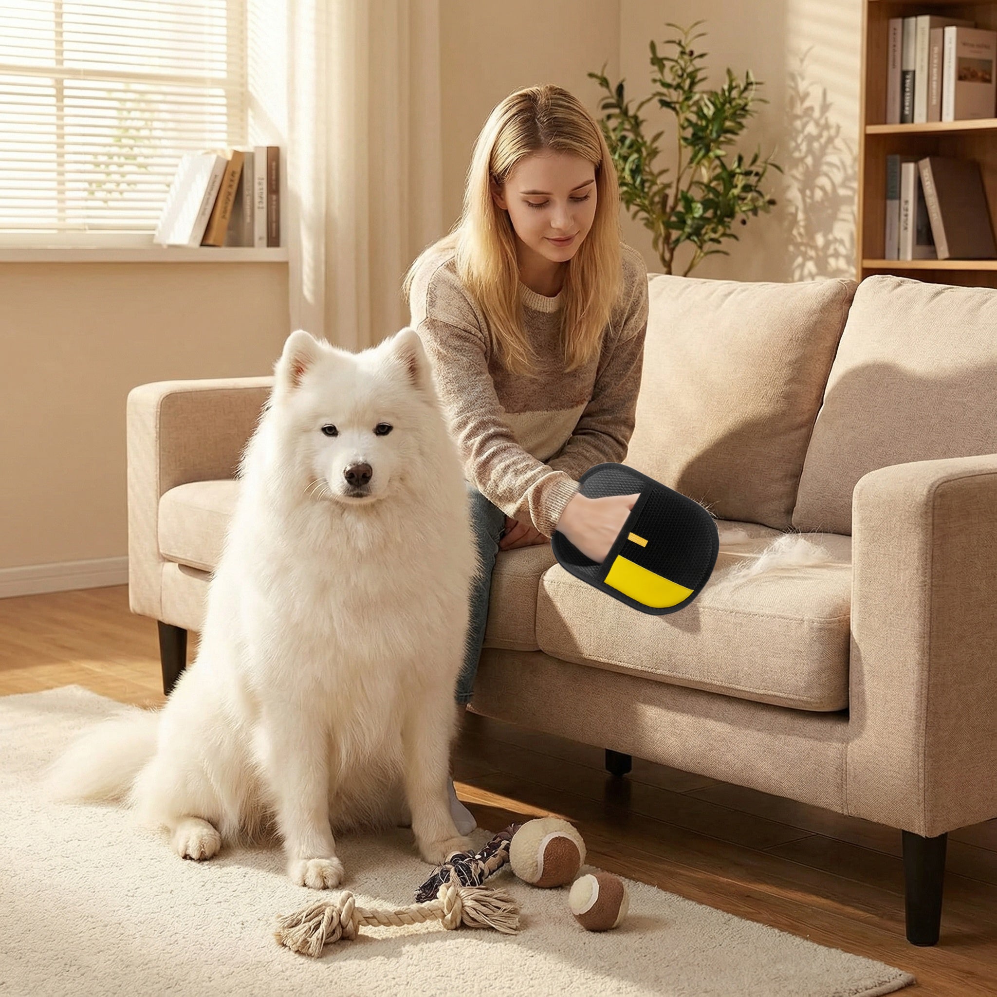 Pet Hair Remover Gloves