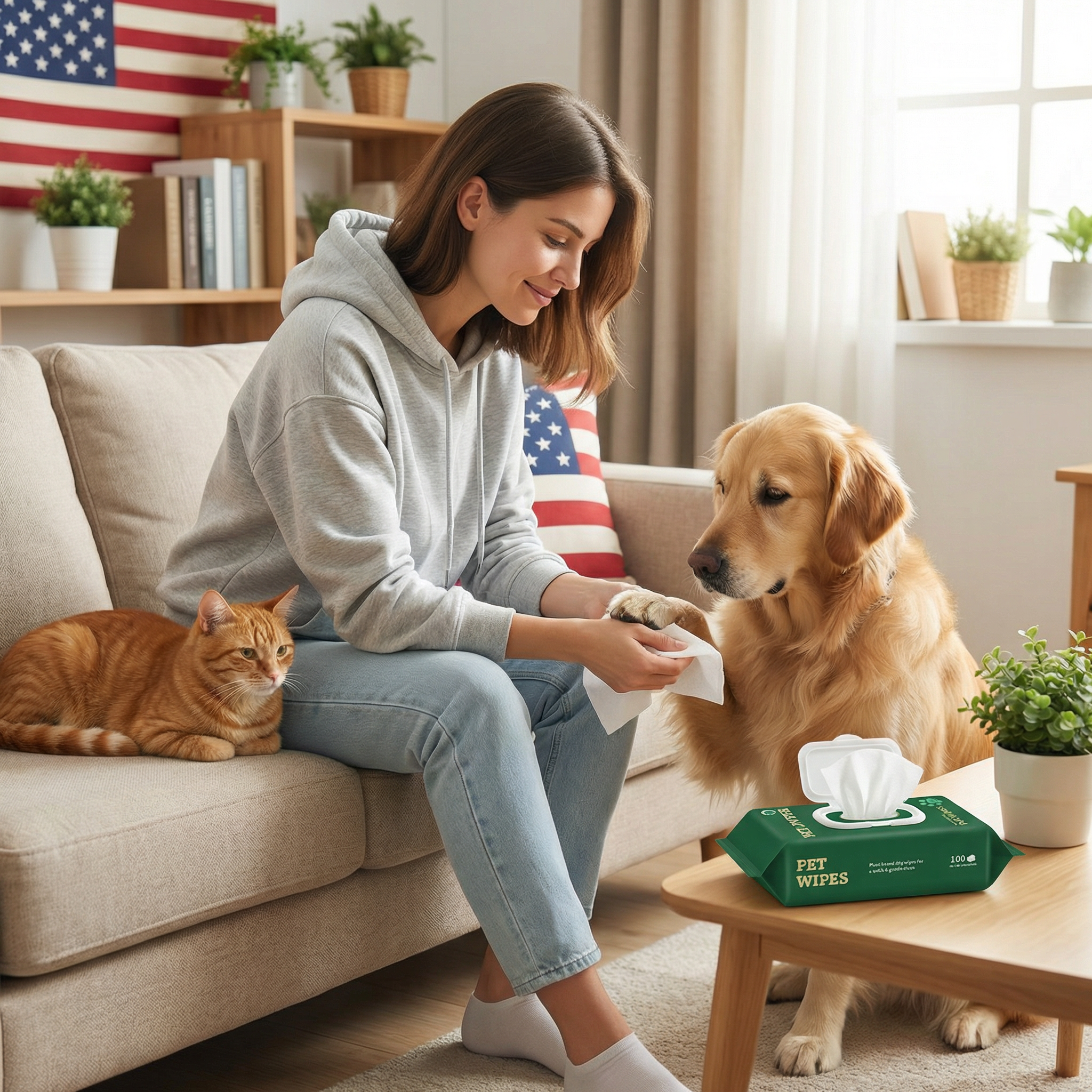 Large Pack Pet Wipes