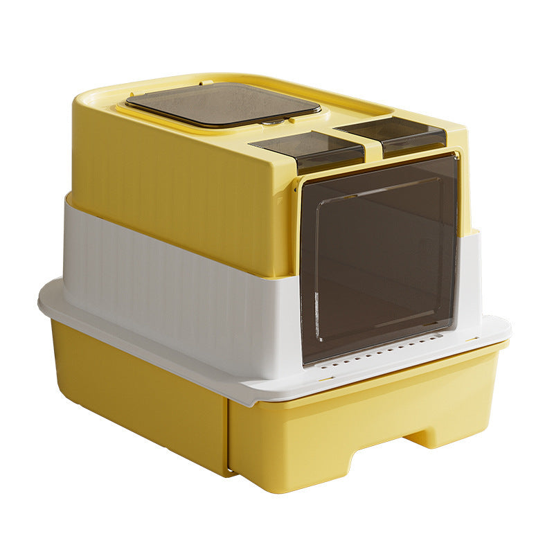 PETNEED Double-door cat litter box extra-large size sterilize Indoor Use