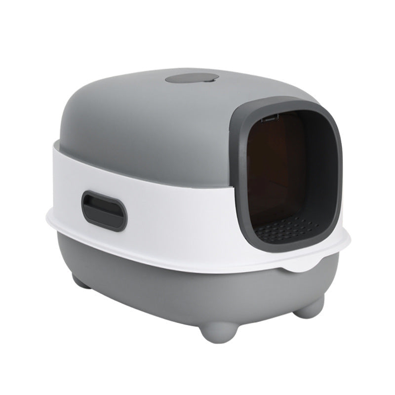 PETNEED Fully enclosed cat litter box large size sterilize Indoor Use